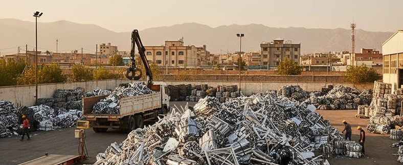 بهترین خریدار ضایعات آلومینیوم در کاشانک | قیمت رقابتی 1404 انعقاد قراردادهای بلندمدت برای فروش مداوم ضایعات آلومینیوم