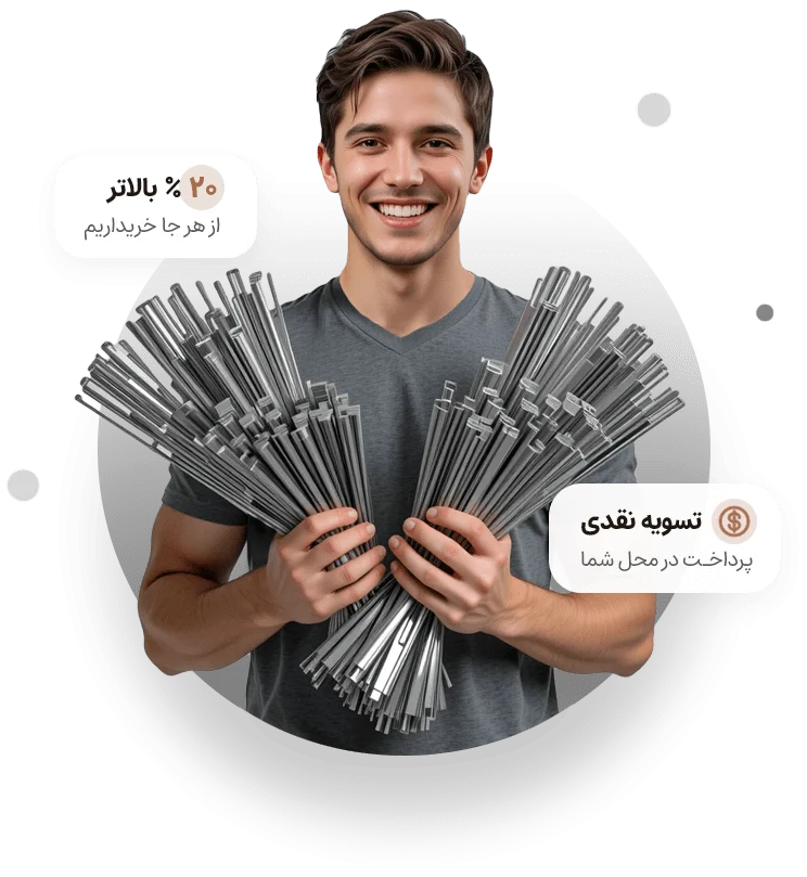 بهترین خریدار ضایعات الومینیوم در تهران خریدار ضایعات آلومینیوم در تهران