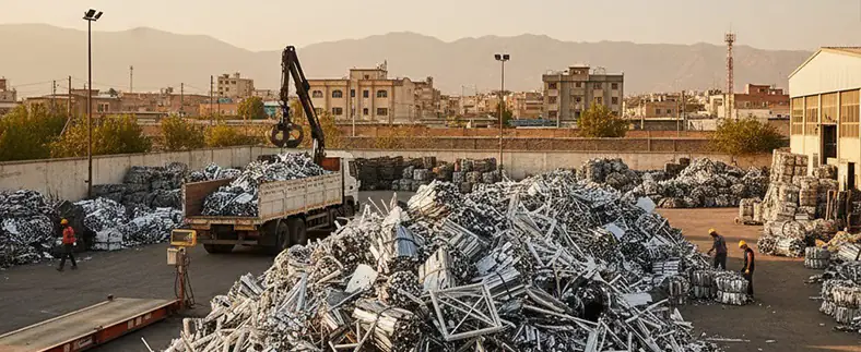 خرید ضایعات آلومینیوم در مهرآباد تهران | خرید تناژی در محلات